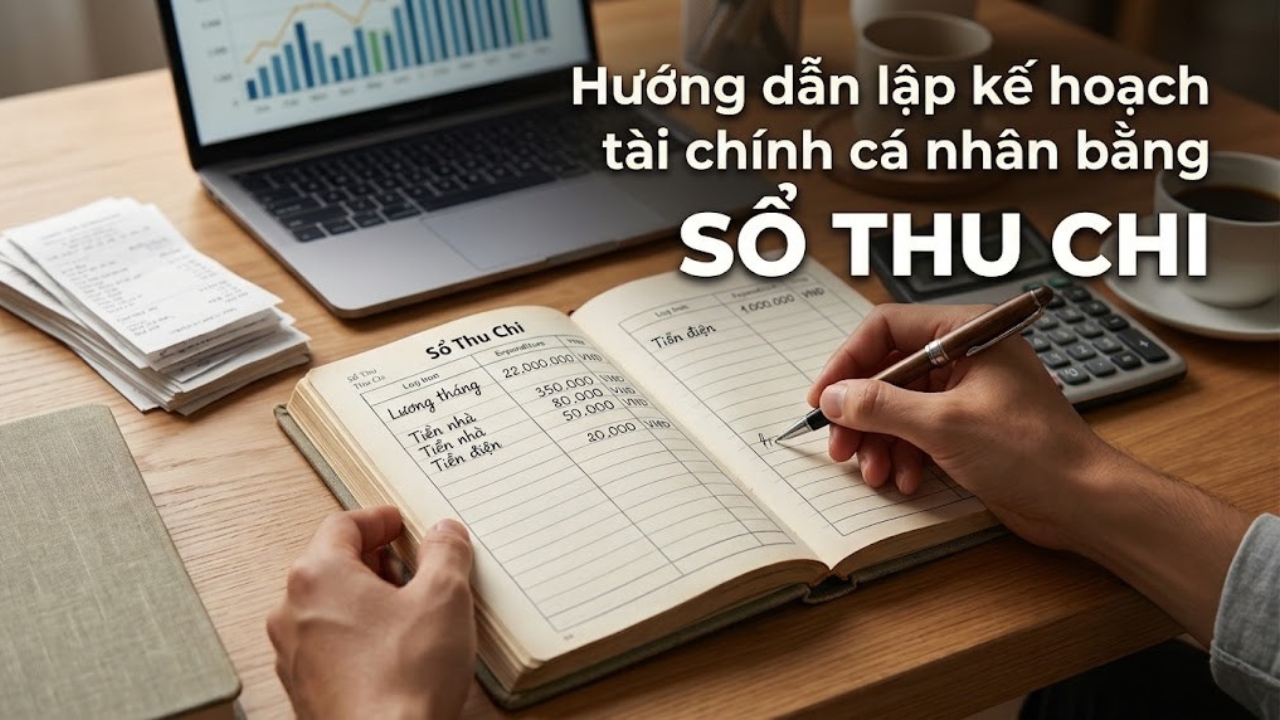 Hướng dẫn lập kế hoạch tài chính cá nhân bằng sổ Thu Chi