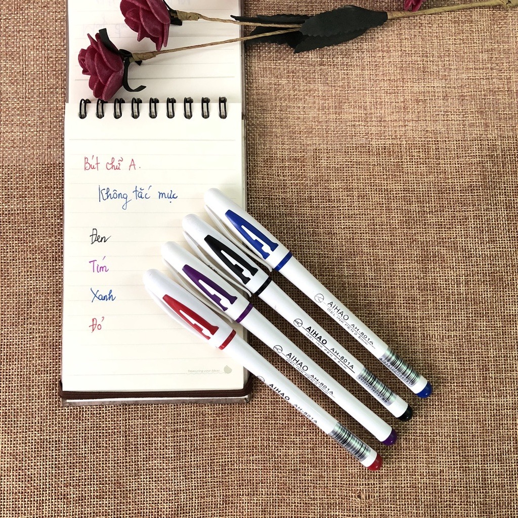 Bút nước chữ A Aihao AH 801A luyện viết chữ đẹp