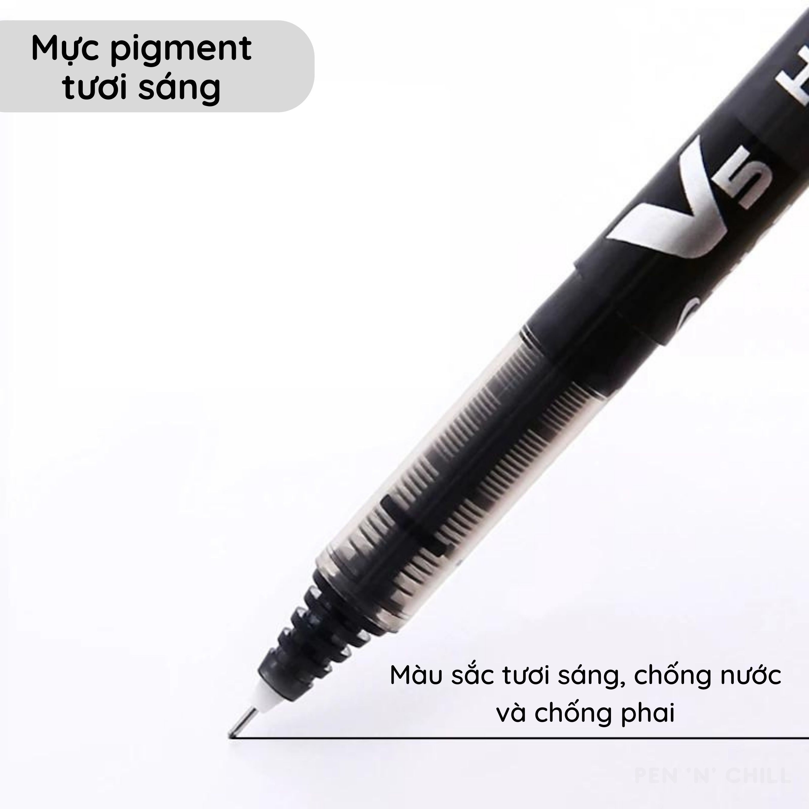 Bút mực nước Pilot HI TECPOINT V5 V7 có thể nạp lại