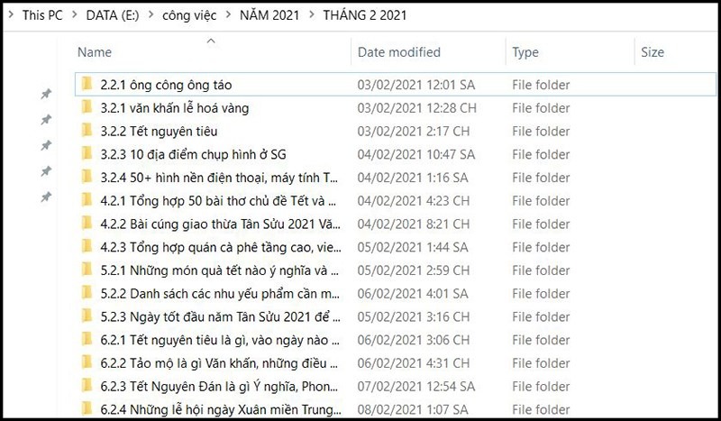 Lưu trữ hồ sơ trên máy tính giúp tìm kiếm, chỉnh sửa và chia sẻ tài liệu nhanh hơn