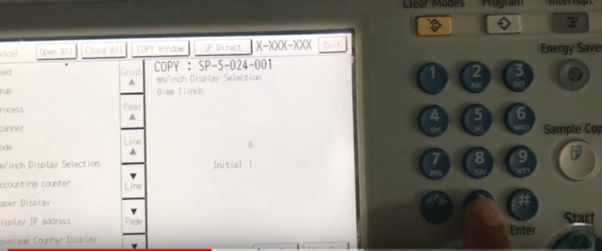Tại mục Initial 1, chọn 0, bấm thăng và chọn Exit để lưu lại và thoát ra