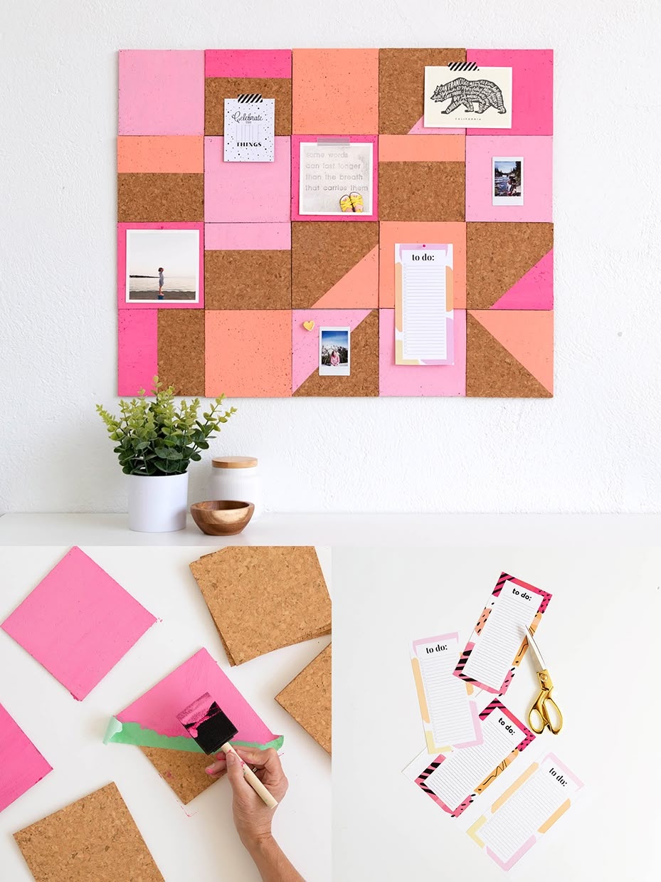 Kit tự làm bảng ghi chú treo tường