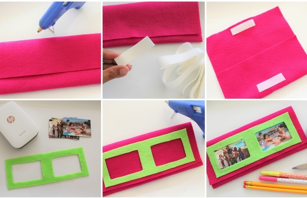 Bộ kit làm ống đựng bút vải handmade sáng tạo