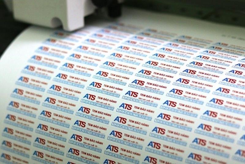 Giấy in tem vỡ A4 decal