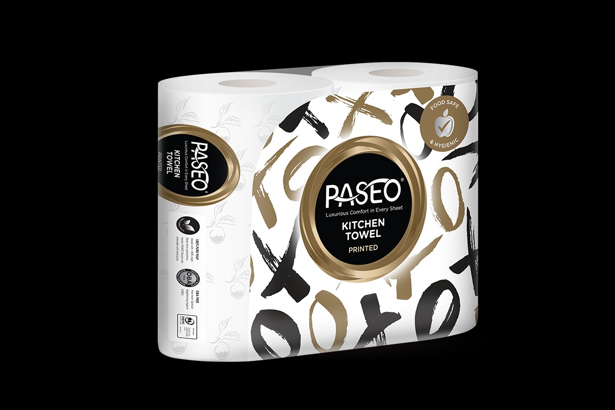 Giấy bếp đa năng Paseo 2 cuộn 2 lớp