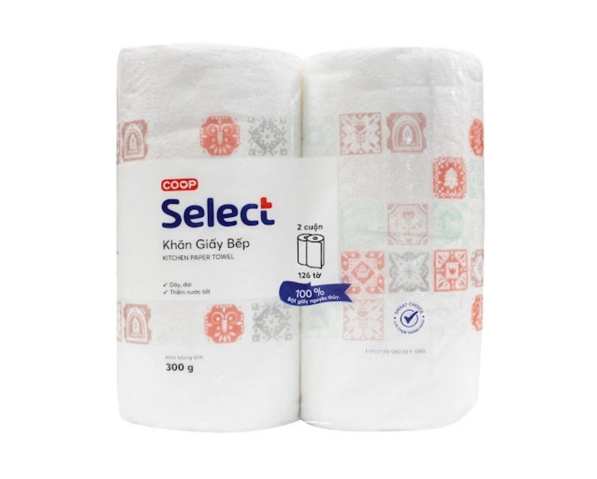 Giấy cuộn lau bếp Co.op Select