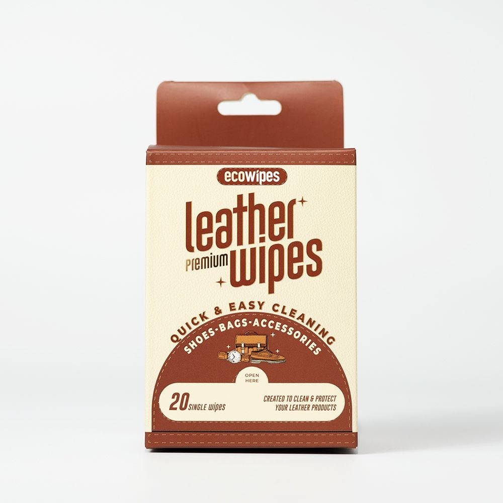 Giấy ướt lau giày Leather Wipes