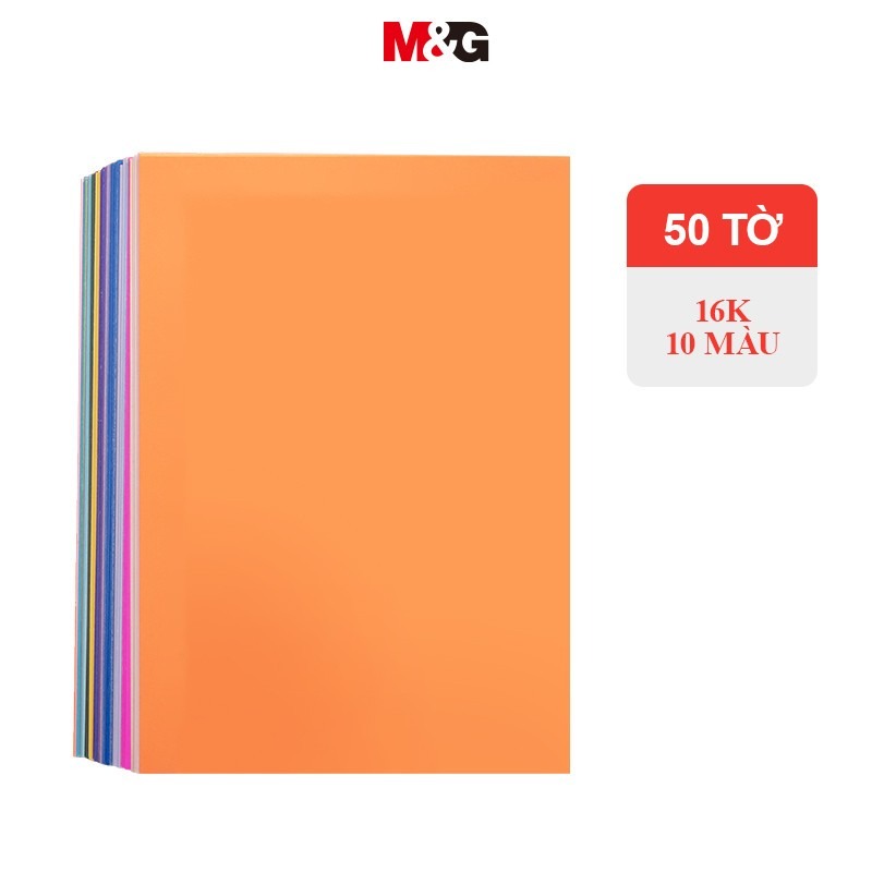 Giấy thủ công cứng 10 màu M G