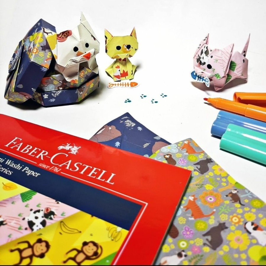 Giấy thủ công màu nghệ thuật Origami Washi Fruit