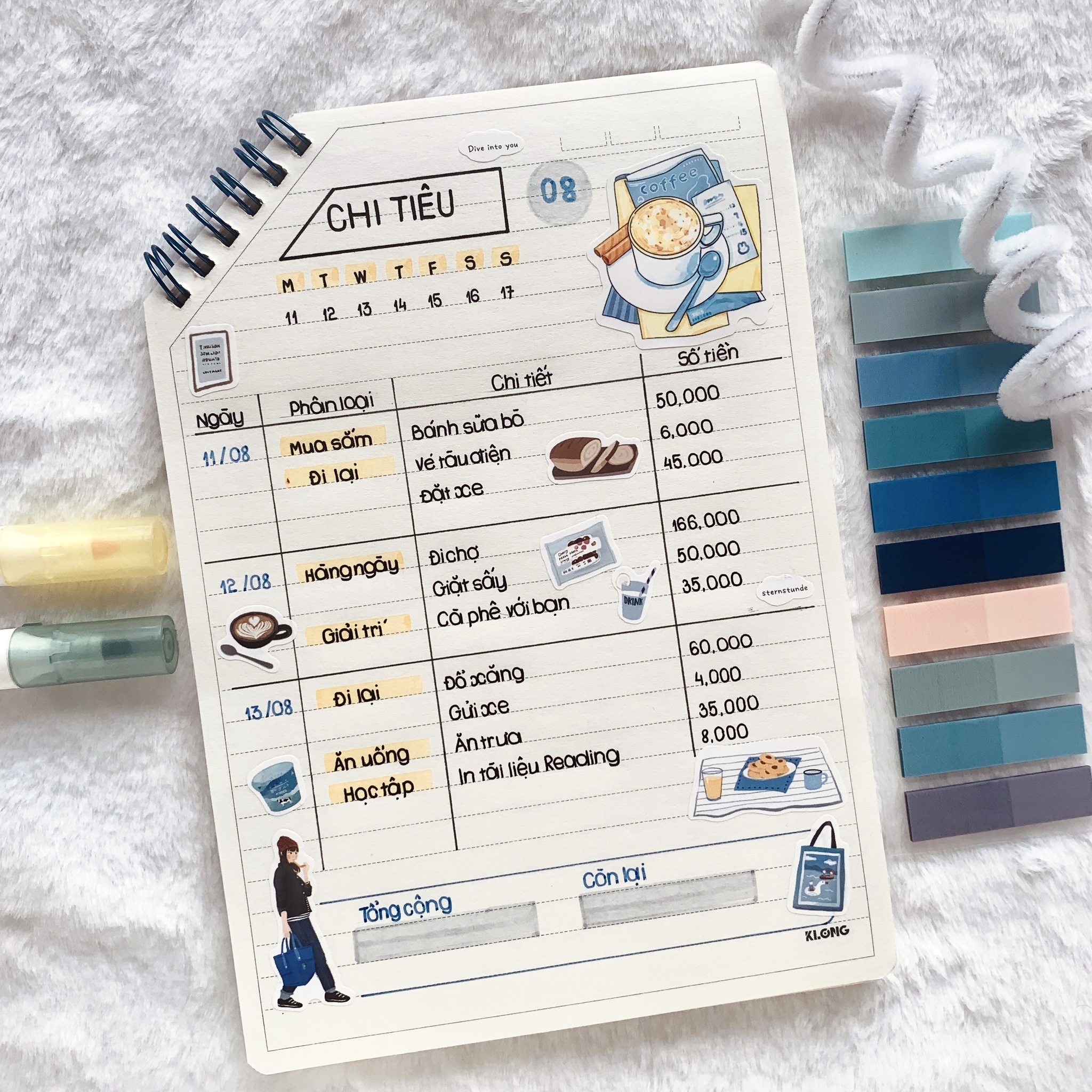 Khi lập kế hoạch công việc bằng sổ tay, dành 1, 2 trang đầu mỗi tháng để ghi các mốc deadline và đầu việc quan trọng