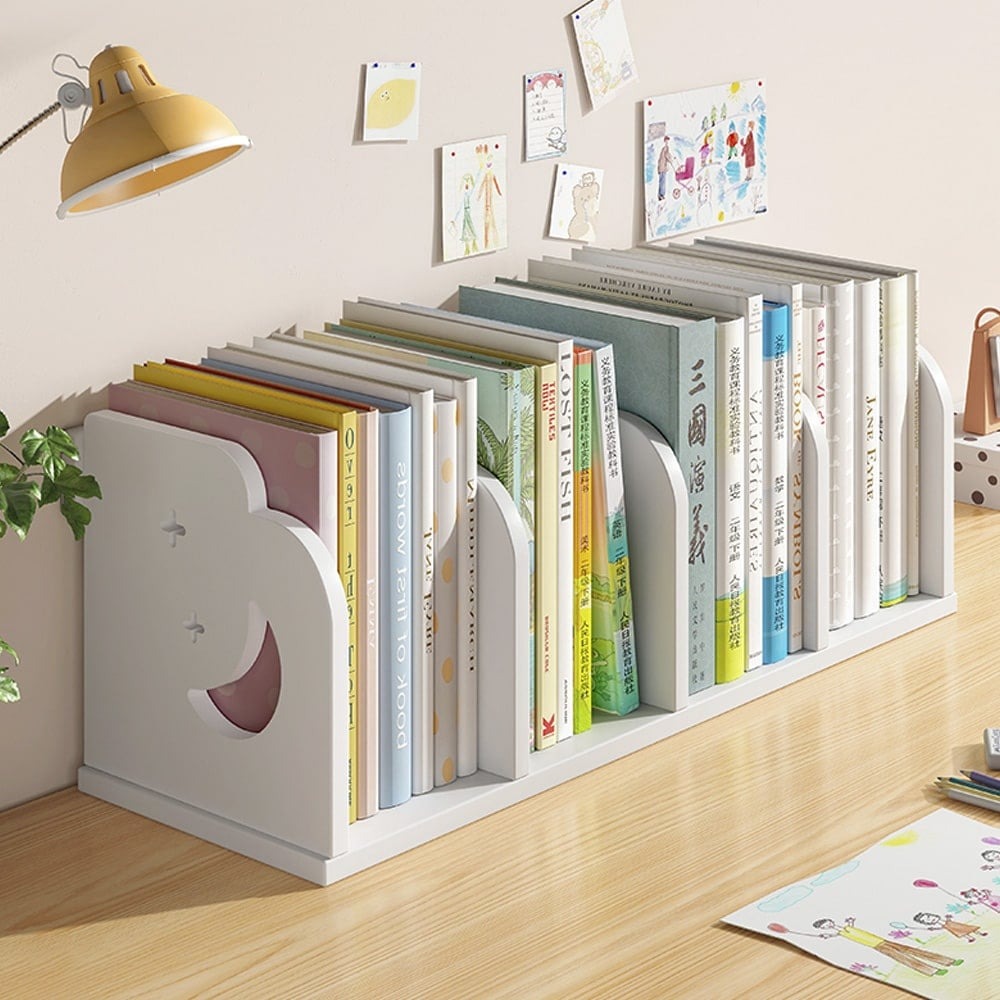 Kệ đựng sách để bàn nhỏ gọn, dễ di chuyển, lắp ráp