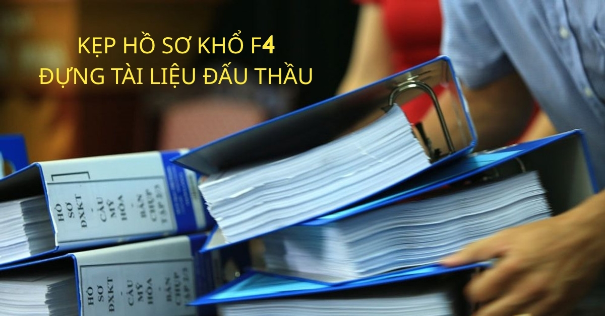 File bìa còng F4 đựng hồ sơ hành chính, chứng từ kế toán và hóa đơn giấy