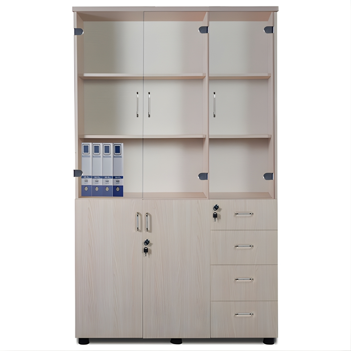 Tủ AT1960 3G4D gỗ melamine 3 buồng