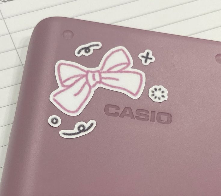 Sticker màu pastel tối giản trang trí máy tính