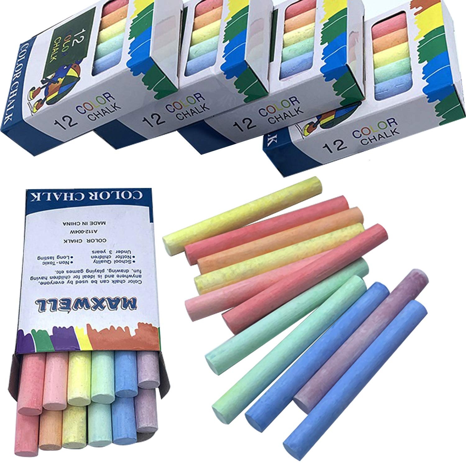 Phấn màu hỗ trợ minh họa trực quan các khái niệm phức tạp, phân biệt các phần nội dung quan trọng