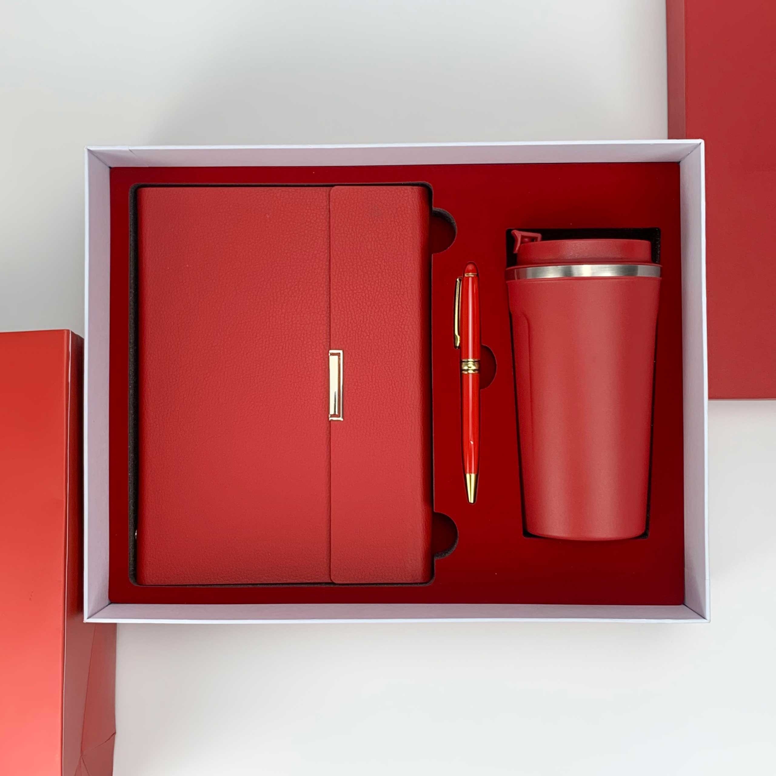 Set quà bình giữ nhiệt, sổ tay, bút ký