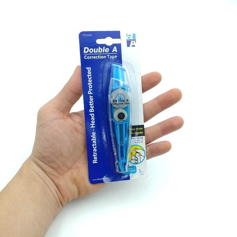 Bút xóa kéo bấm Double A CTD-E065 tiện như bút bi