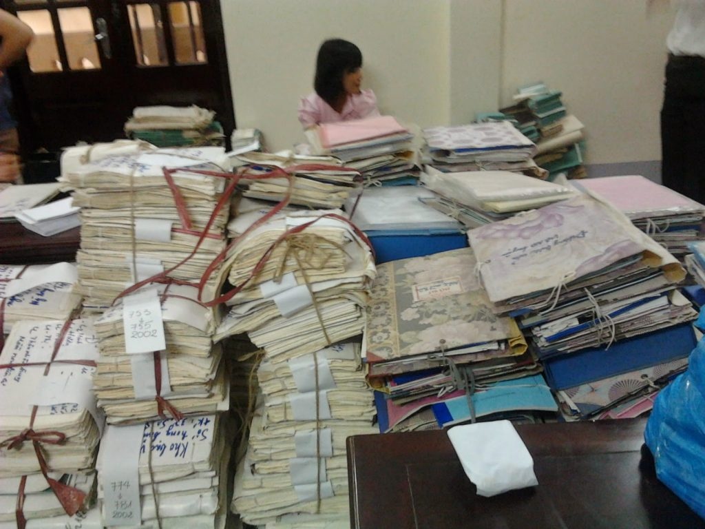 Giấy cấp C dùng cho tài liệu nội bộ có thời hạn lưu trữ từ 20 đến 70 năm