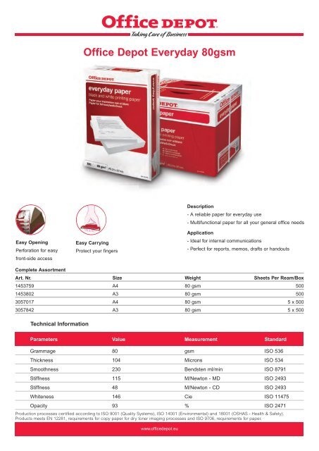 Giấy lưu trữ phải giữ được tối thiểu 80 phần trăm độ bền kéo, độ bền xé và độ chịu bục